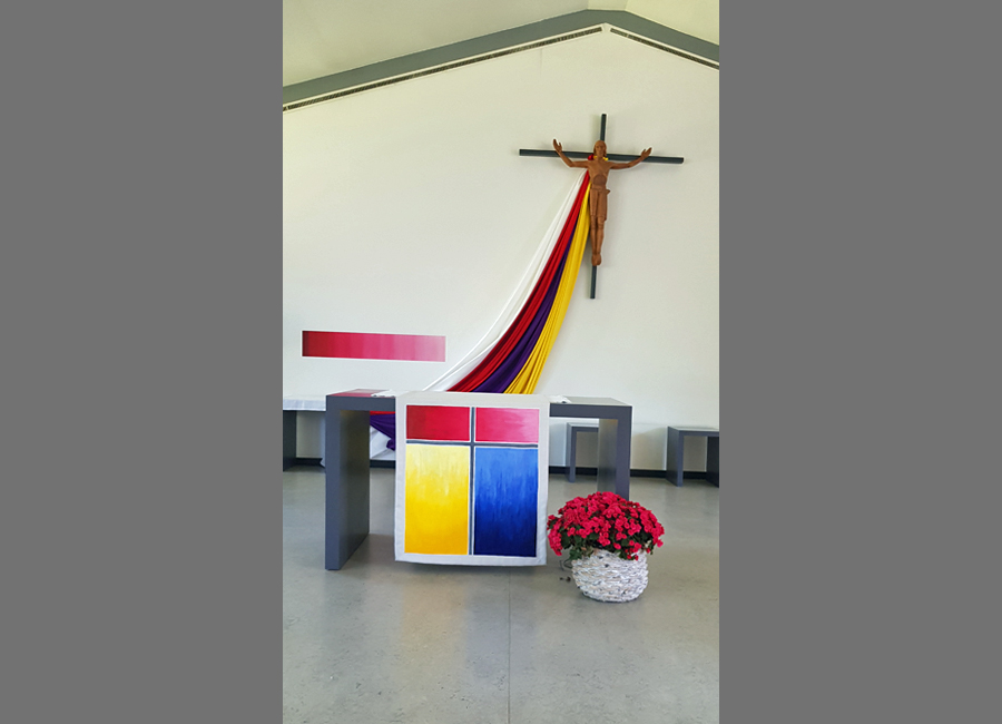 Altartuch in Obfelden 2020, 80x70 cm